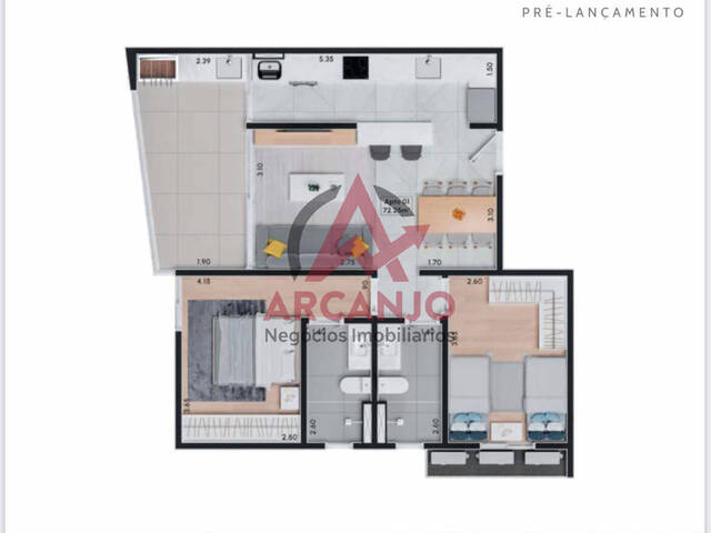 #5242 - Apartamento para Venda em Caraguatatuba - SP - 1