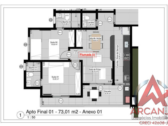 #5245 - Apartamento para Venda em Caraguatatuba - SP - 2