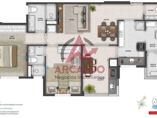 #5930 - Apartamento para Venda em Atibaia - SP
