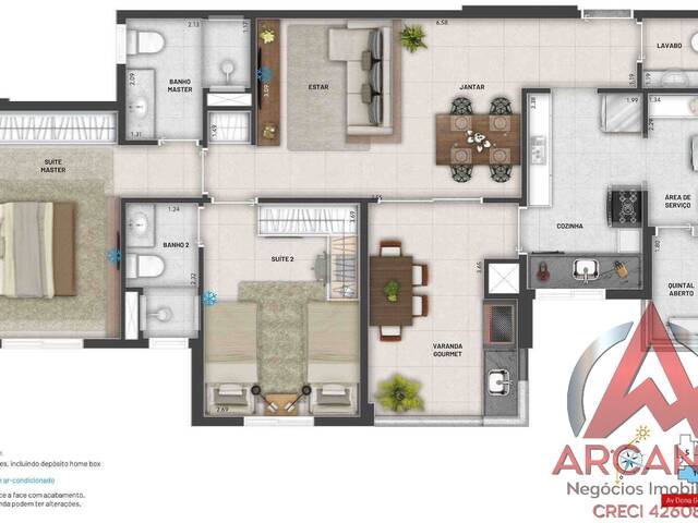 Apartamento para Venda em Atibaia - 3