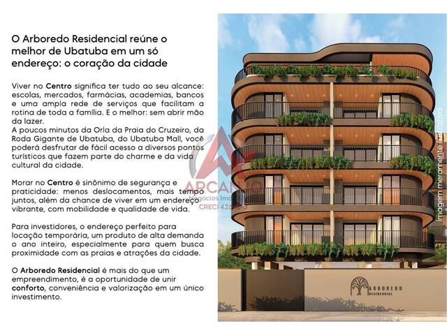 #70922 - Apartamento alto padrão para Venda em Ubatuba - SP - 2