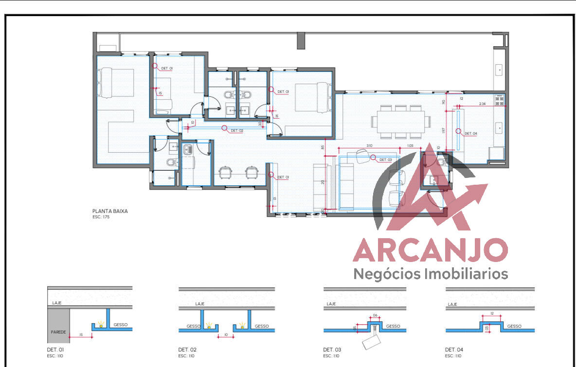 Cobertura à venda com 3 quartos, 174m² - Foto 2